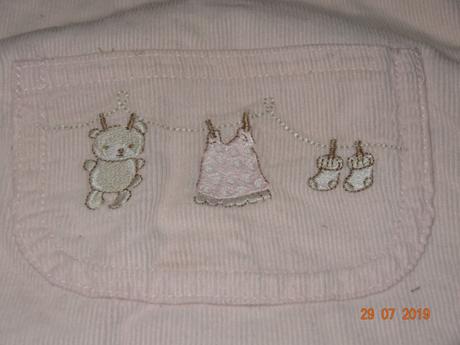 Šaty manžestrové medvídek, h&m,62