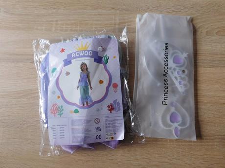 Dětský kostým mořská panna vel.4/5let,