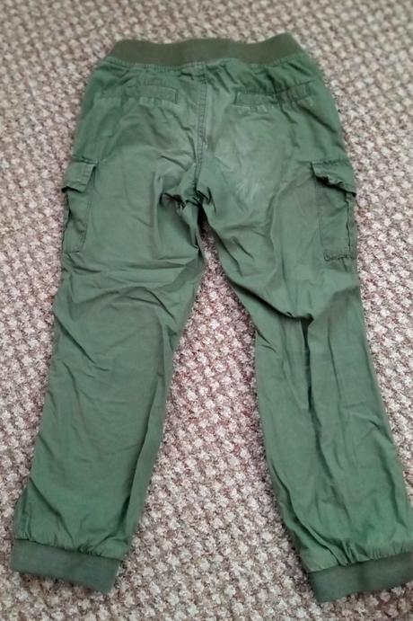 Zateplené / vyteplené kalhoty - vel. 116/122, kiki&koko,116