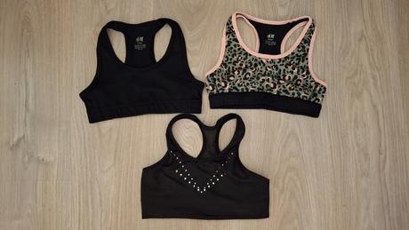 Sportovní podprsenky h&m, h&m,140