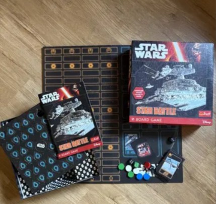 Obrázky na zeď + plyšák + hra star wars, 