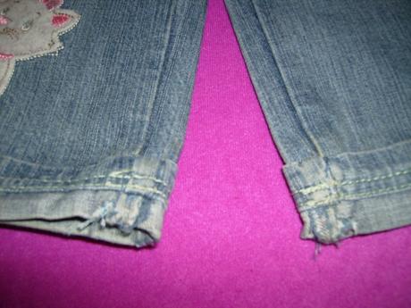 Džíny s kočičkou a ptáčkem vel.80/86, disney,80