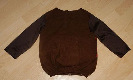 Karnevalový kostým vánoční puding - dino,