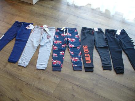 5xtepláky vel.122, všechny nové s cedulkama, 122