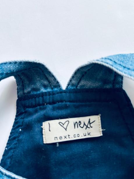 Šaty džínové zn. next - v.18/24 měs., next,92