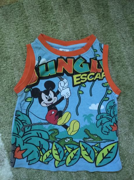 Triko bez rukávů mickey, disney,92
