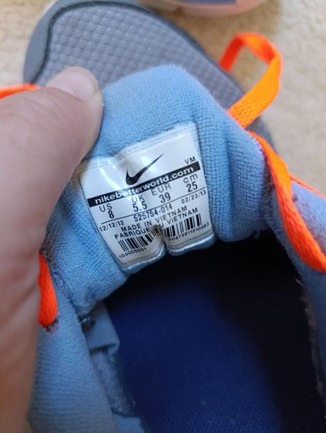 Šedomodré tenisky nike vel. 39, nike,39