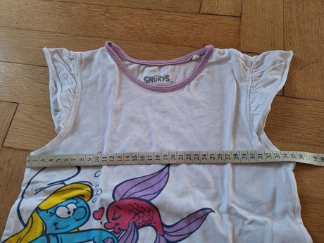 Pyžamo šmoulové smurfs vel. 122 / 128, lupilu,122