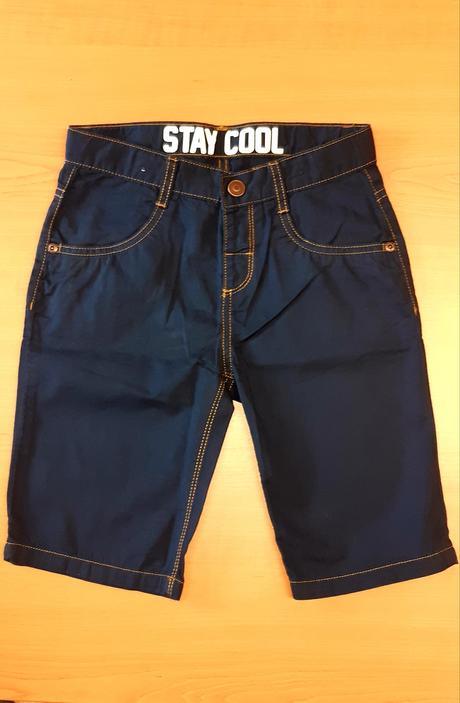 Chlapecké plátěné kraťasy c&a 134, c&a,134