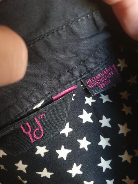 Dívčí plátěné šaty, 128