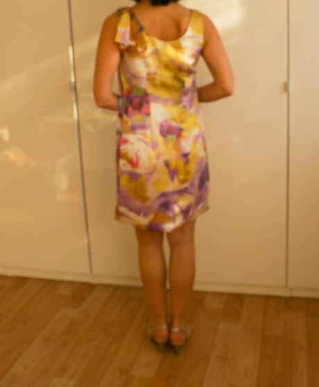 Saty zluto-fialove vel.34, h&m,34