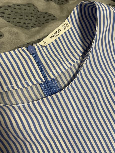 Damske pruhovane saty, mango,xs