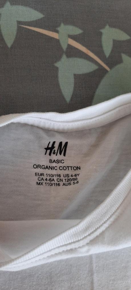 Dívčí tričko značky h&m, vel. 4-6let, h&m,110
