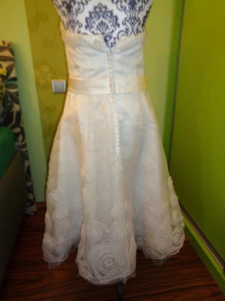 Luxusní společenské bílé šaty, emily,38