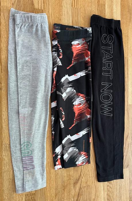 Sportovní 3/4 elast. legíny energetics vel. 140, 140