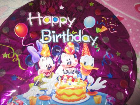 Nafukovací balónek k narozkám, 