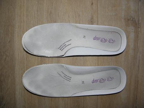 Dívčí bílé baleríny zn. d.d.step vel.36, d.d.step,36