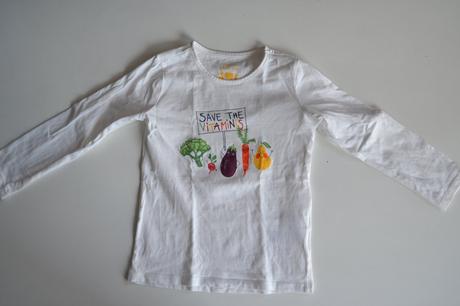 Bavlněná trička s veselými vitamíny - 2ks, tcm,110