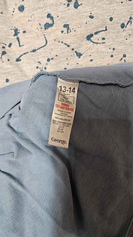 3pack chlapecké triko kr.ruk. george 158/164, george,158