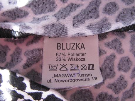 Dámská elastická tygrovaná halenka, 44