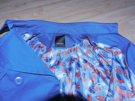 Kabatek na prechodne obdobi - petrolejove modry m, vero moda,m