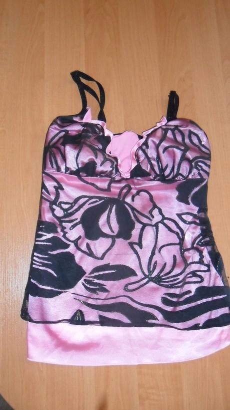 188 - saténový topík, livia corsetti,s