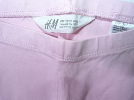 Legínové kraťase vel.134/140, h&m,140