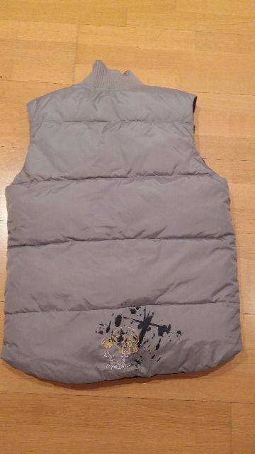 Oboustranná zimní vesta chlapecká, h&m,164