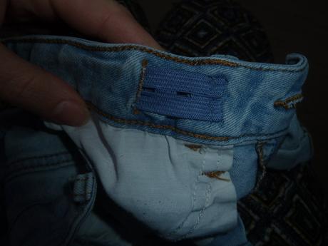 Riflové šortky, kraťasy, c&a,146