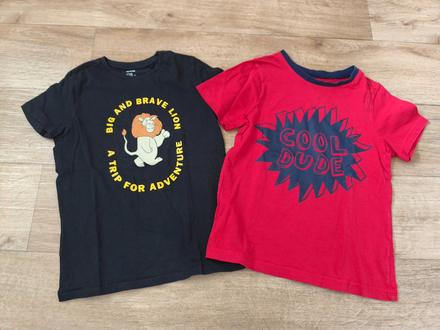 Set triček 122/128, 122