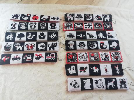 Látková mini leporela, 