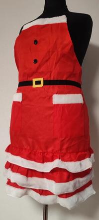 Vánoční zástěra santa, 