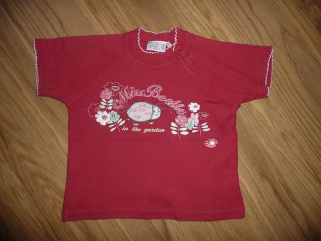 Červené tríčo n-joy na 12-18m-vel.86, 86