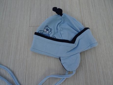 Chlapecká kojenecká čepice vel. 34-36, 62
