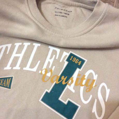 Mikina s nápisem, primark,146