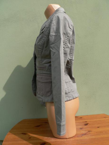 Šedé jarní sako comma - vel.36, 36