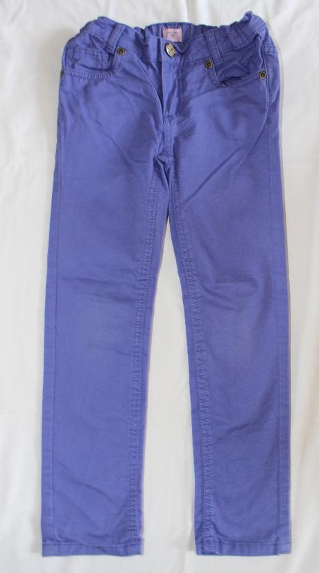Op630. dívčí kalhoty 6-7 let, f&f,122