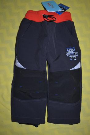 Softshellové kalhoty kugo 9-15 měs., kugo,74 / 80