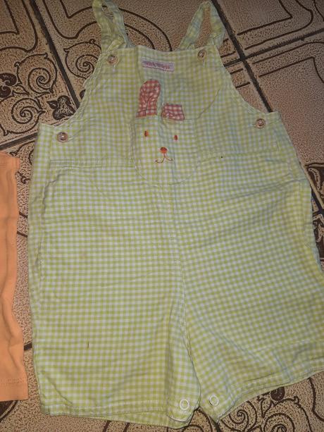 Dětské tílko a letní overal králíček vel. 74 - 80, f&f,74