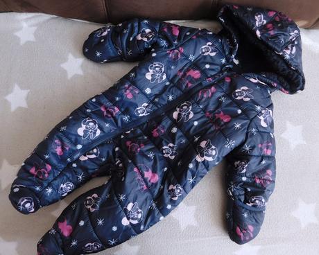 Zimní kombinéza disney s minnie vel.62/68, disney,62