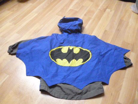 Bunda s pláštěm batman 1,5-3, 92