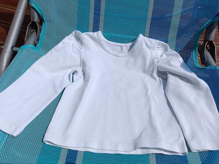 Tričko s řasenými rukávy, 74