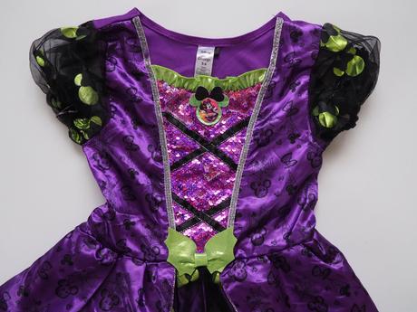 Kostým minnie halloween vel 116,