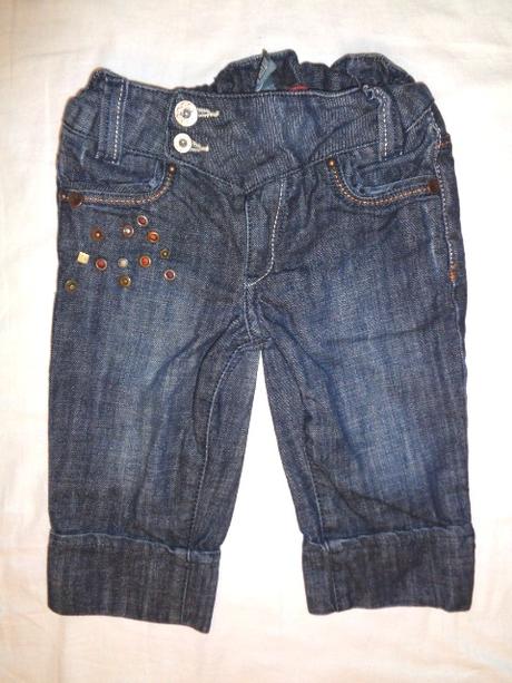 Exkluzivní riflové delší kraťasy 4-5 let, zara,110