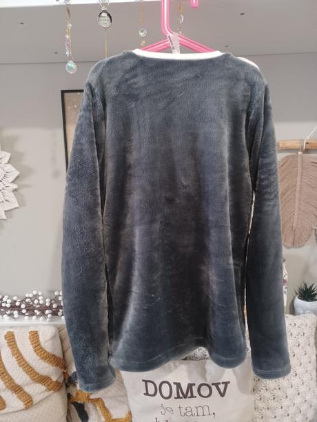 Plyšová mikina medvídek 158 / xs, tezenis,158