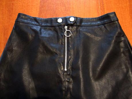 Dívčí koženková sukýnka vel 164, new look,164