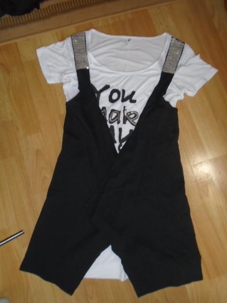 Šaty tričko s vestou vel 158-s, 164