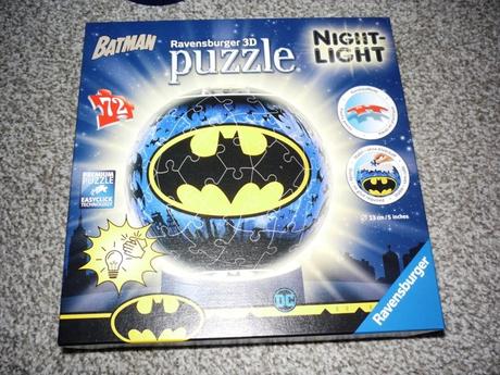 Lampička 3d puzzle 72ks batman ravensburger, 