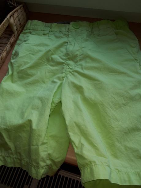 Bezva neonkové kraťasy šortky, h&m,122