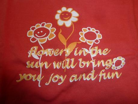 Červené triko s obrázkem, dopodopo,68